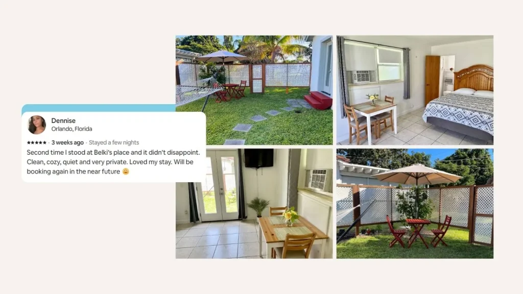 15 Best Airbnbs In Broward County 1 Charming Yard Oasis